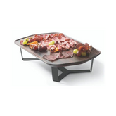 Rosseto Forme' Melamine Walnut Tray with Riser